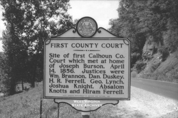 First County Court Highway Historical Marker