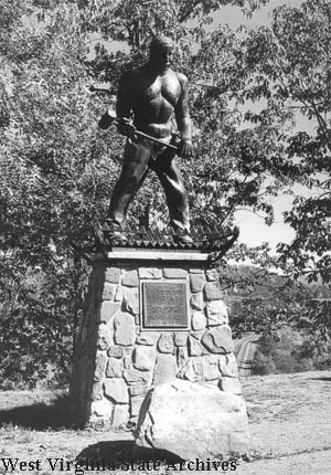 John Henry Statue, Talcott